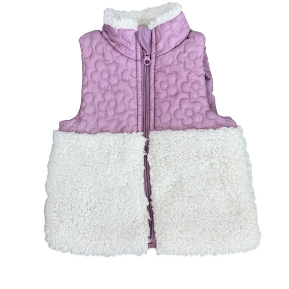 Madison Layne Girls Sherpa Vest | 24M - Picture 1 of 6